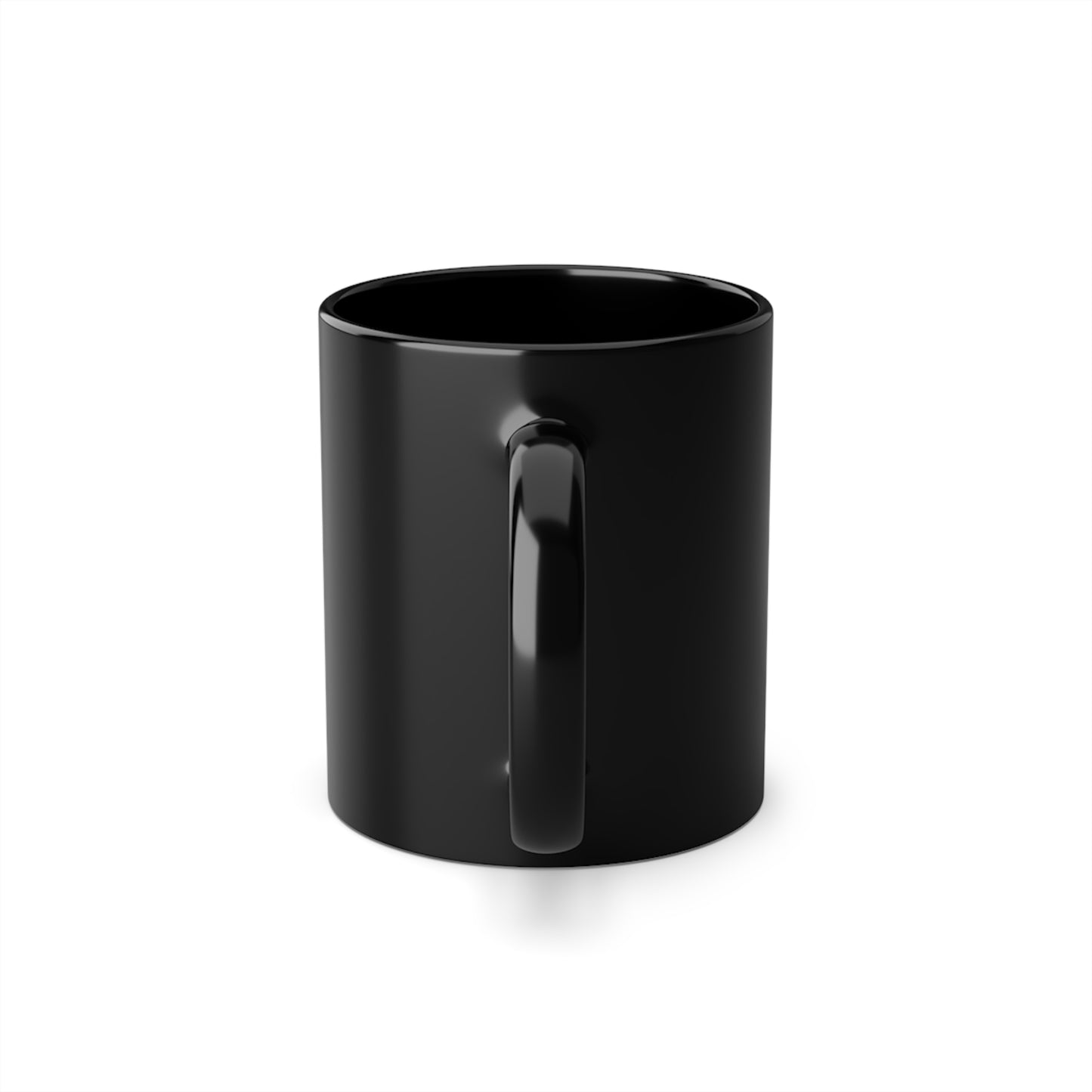 Black Coffee Cup, 11oz