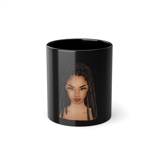 Black Coffee Cup, 11oz